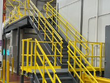 Industrial Mezzanine Stairs