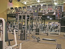 Health Club Mezzanine Systems
